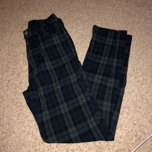 Plaid J Galt Pants